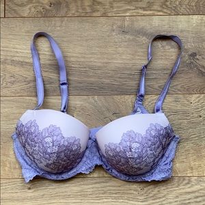 Victoria’s Secret embroidery Demi bra